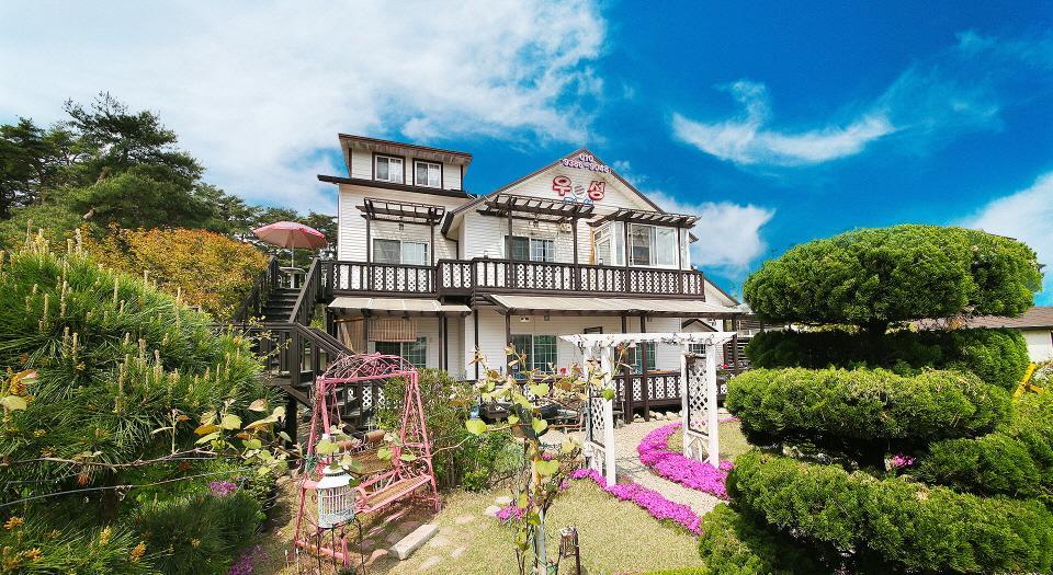 גנגנאונג Gyeongpo Woosung Pension מראה חיצוני תמונה